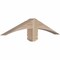 Ekena Millwork Bellingham Smooth Timber Gable Bracket, Douglas Fir, 36"W x 7"H x 3 1/2"D x 3 1/2"F, 5/12 Pitch GBW036X07X0404BEL00SDF - alternate 5